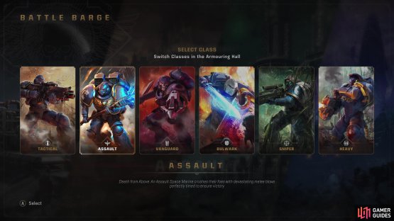 In Operations mode, you&rsquo;ll pick one of six classes, which determines what weapons you can wield.