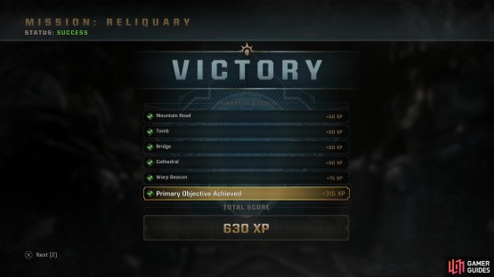 Completing Operations will earn you EXP and Requisitions - better performance can yield more EXP.