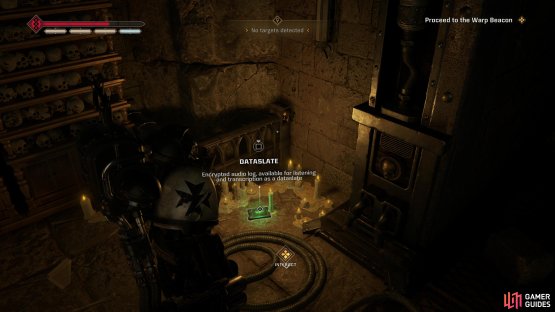 The location of the Dataslate &ldquo;Servitor Greeting, Demerium&rdquo;.