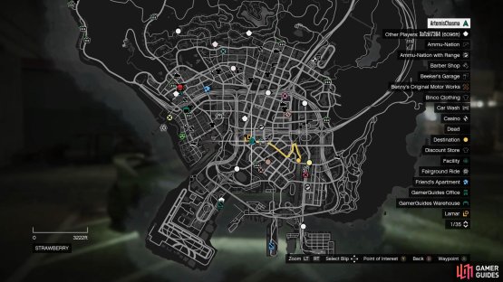 Head to this location of the Los Santos River
