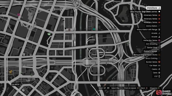 Head to this location on the map 