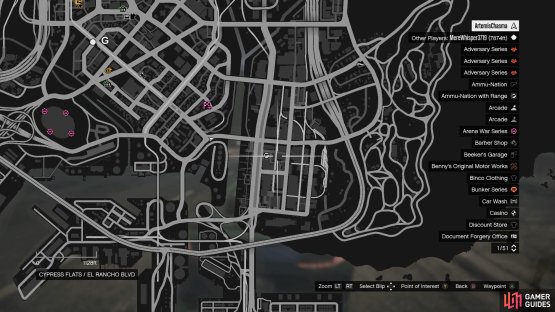 Head to this location on the map