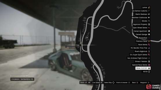 Head to this location on the map