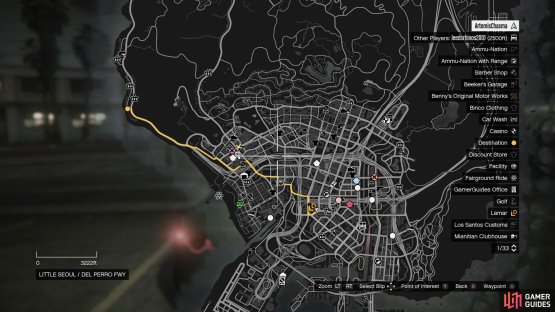 then head to the marked location on your map to return the car to the client. 