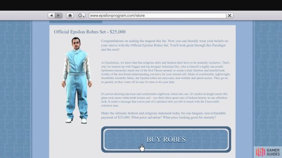 Purchase the Official Epsilon Robes for $25,000 