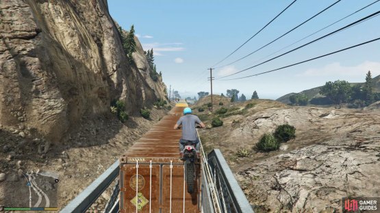 then ride along the roof to reach the engine. 