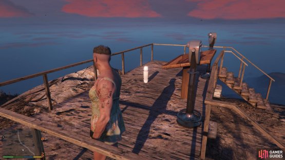 to find the epsilon tract on the observation deck. 