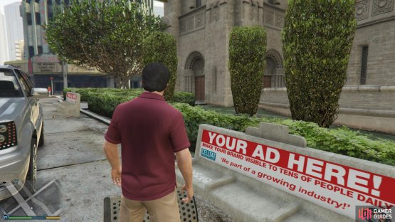 to find the epsilon tract sitting in front of the church. 