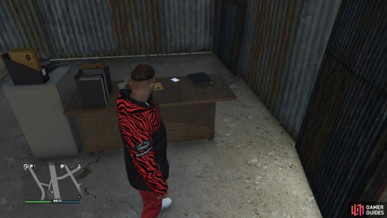 to find the Playing Card sitting in the mckenzie field hangar.