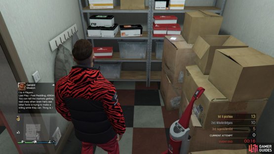 to find the Playing Card sitting in the Great Chaparral Clothing Store.