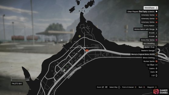 Head to this location on the map 