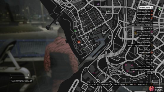 Head to this location on the map