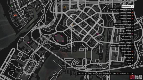 Head to this location on the map