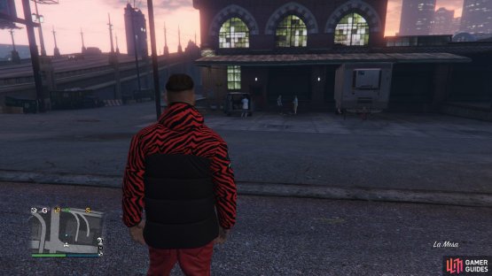 to find the van. 