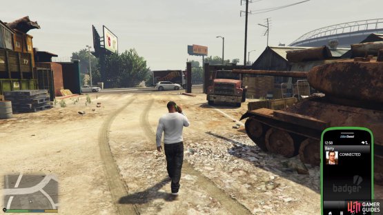 then use the tow truck which is hiding around the corner to pull the broken down car to barry&rsquo;s apartment.
