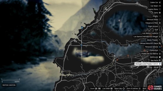 then head to this location on the map to begin the mission. 