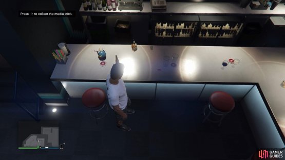 and you&rsquo;ll find the Media Stick with the Green EP on the bar. 
