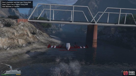 One of the 6 bridges you need to fly under. All are on the flight path 