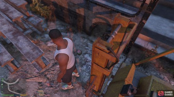 to find the peyote plant sitting by a destroyed bus.