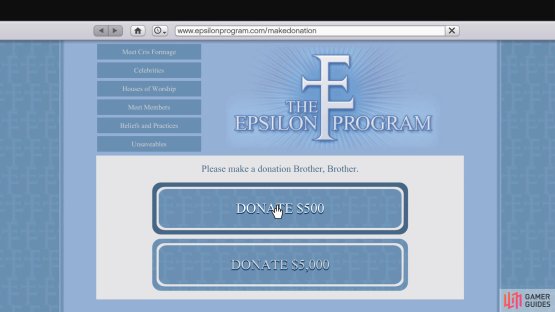 then donate $500 to complete this mission.