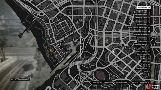 Head to this location on the map