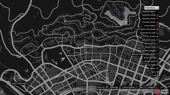 Head to this location on the map