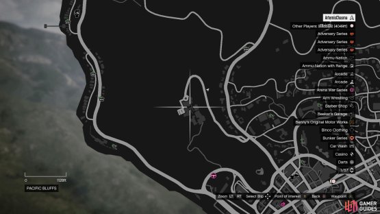 Head to this location on the map