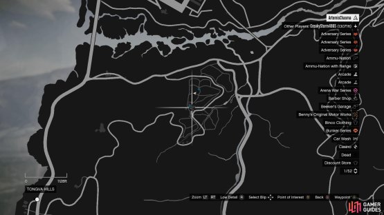 Head to this location on the map 