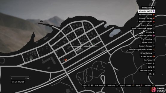 Head to this location on the map