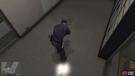 Mop the floor in between planting the bombs 