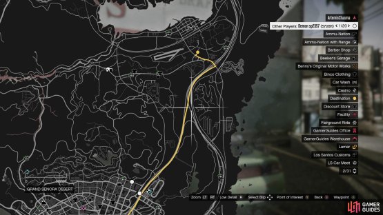 Head to this location on the map
