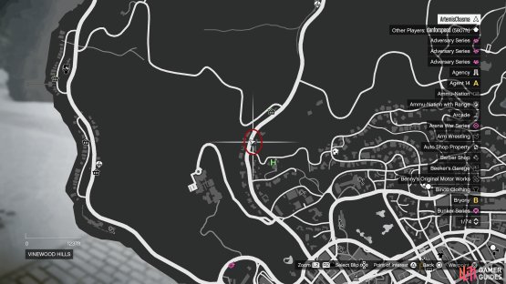 Head to this location on the map