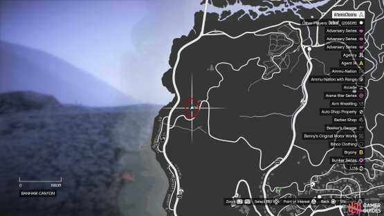 Head to this location on the map