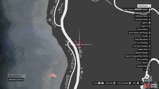 Head to this location on the map