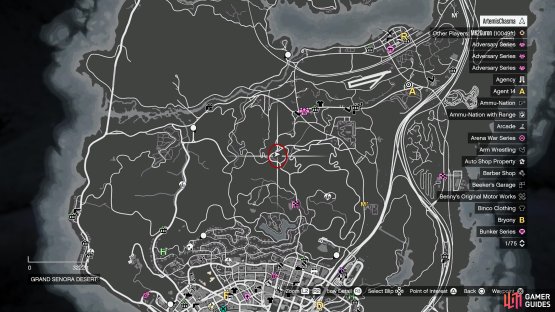 Head to this location on the map