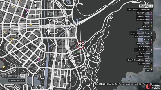 Head to this location on the map