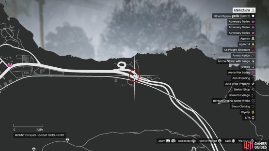 Head to this location on the map