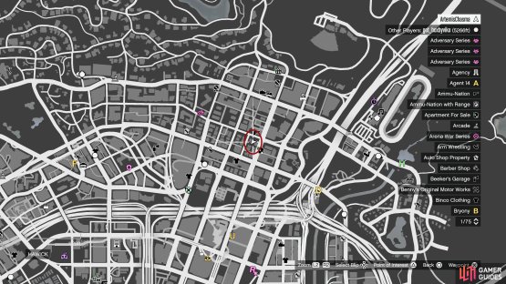 Head to this location on the map