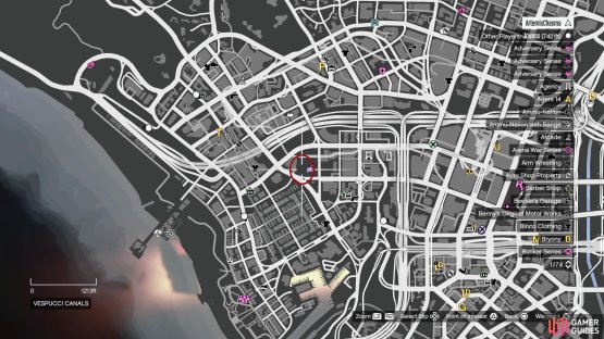 Head to this location on the map
