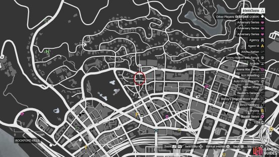 Head to this location on the map