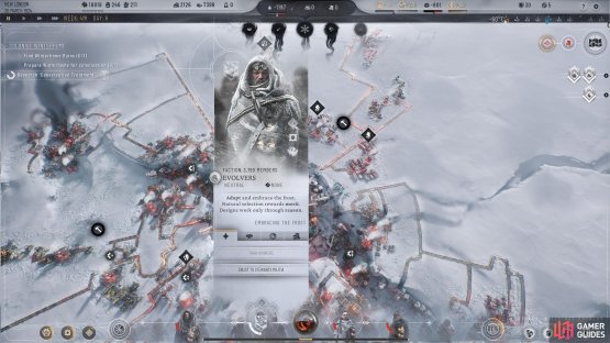 The Evolvers Faction splinter off from the Frostlanders.