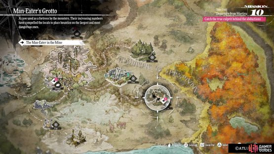 You will have to go through Man-Eater&rsquo;s Grotto to find the Alpha Rockworm.