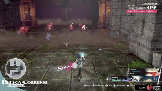 Running down this one hallway will trigger a pack of Vicious Hundos to come after you.