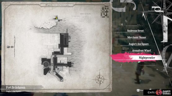 Fast travel to the Nightprowler spot for this quest.