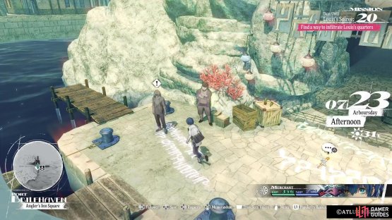 The NPC will ask you to negotiate with someone to get back his Deed.