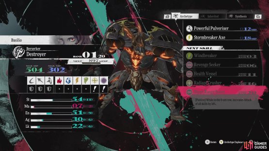 The Destroyer gain access to the excellent Short-Range Boost passive. 