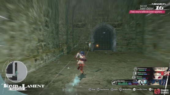 The 18th Gold Beetle can be reached by taking the crawl space to the right of the save cat in the Tomb of Lament.