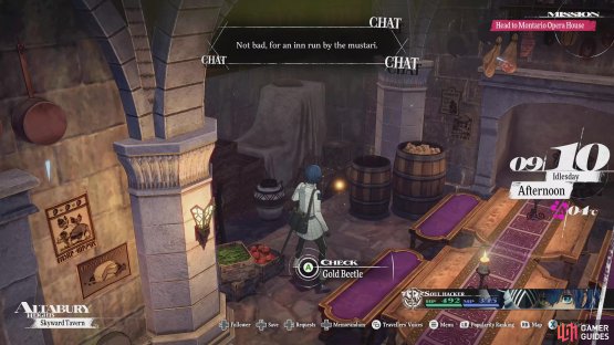 The 41st Gold Beetle can be found in Altabury Heights&rsquo; Skyward Tavern, in the corner.