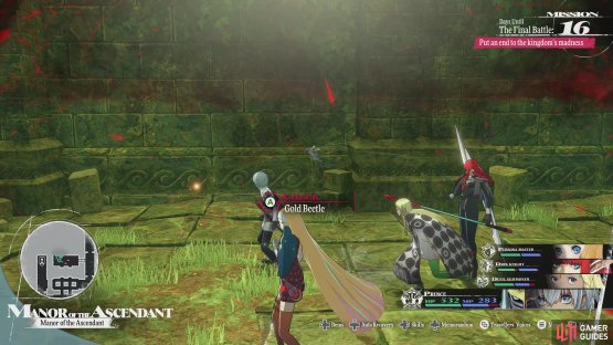 The 49th Gold Beetle can be found in the Manor of the Ascendant, far to the north.