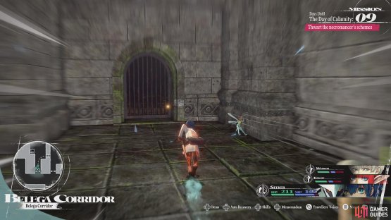 Go through the crawl space in the Belega Corridor to find the fifth Gold Beetle.